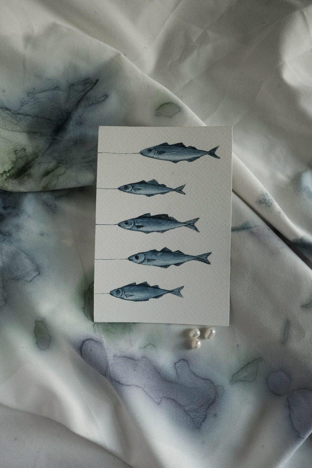 Открытка - акварель Открытка - акварель — изображение 4