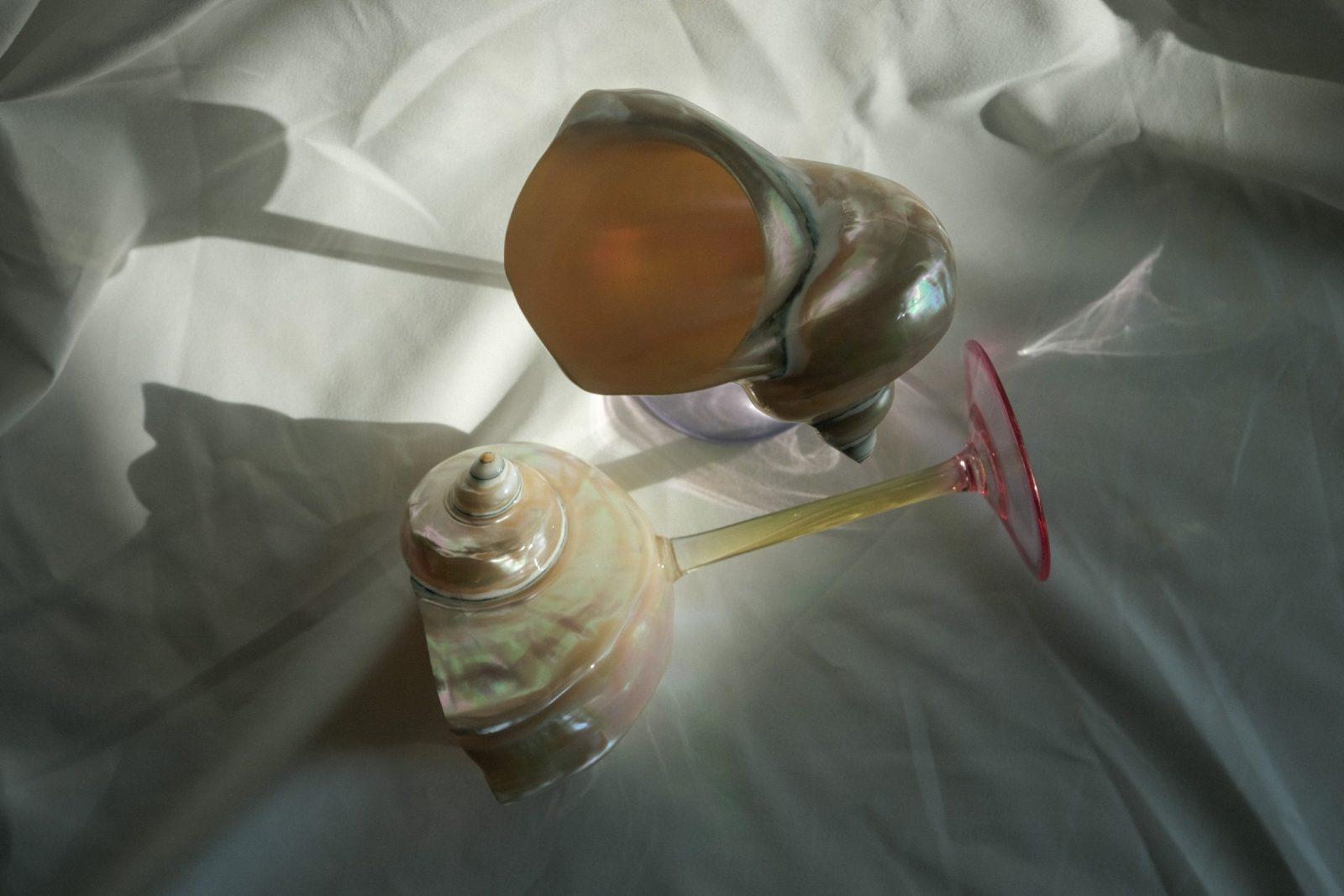 Pop-up couple - пара бокалов из перламутровой ракушки Pop-up couple - пара бокалов из перламутровой ракушки — изображение 4