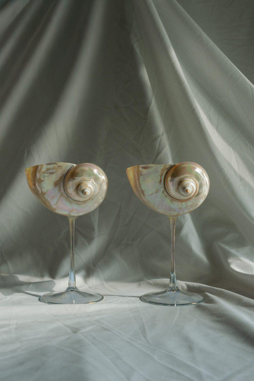 Sparkle Base - бокал из перламутровой ракушки Sparkle Base - бокал из перламутровой ракушки