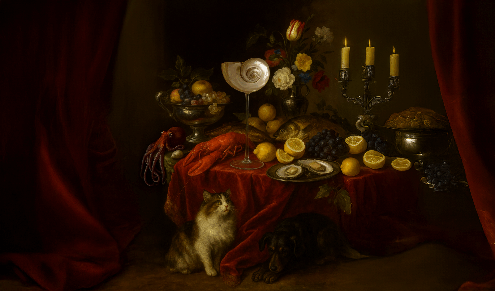 Бокалы из ракушек