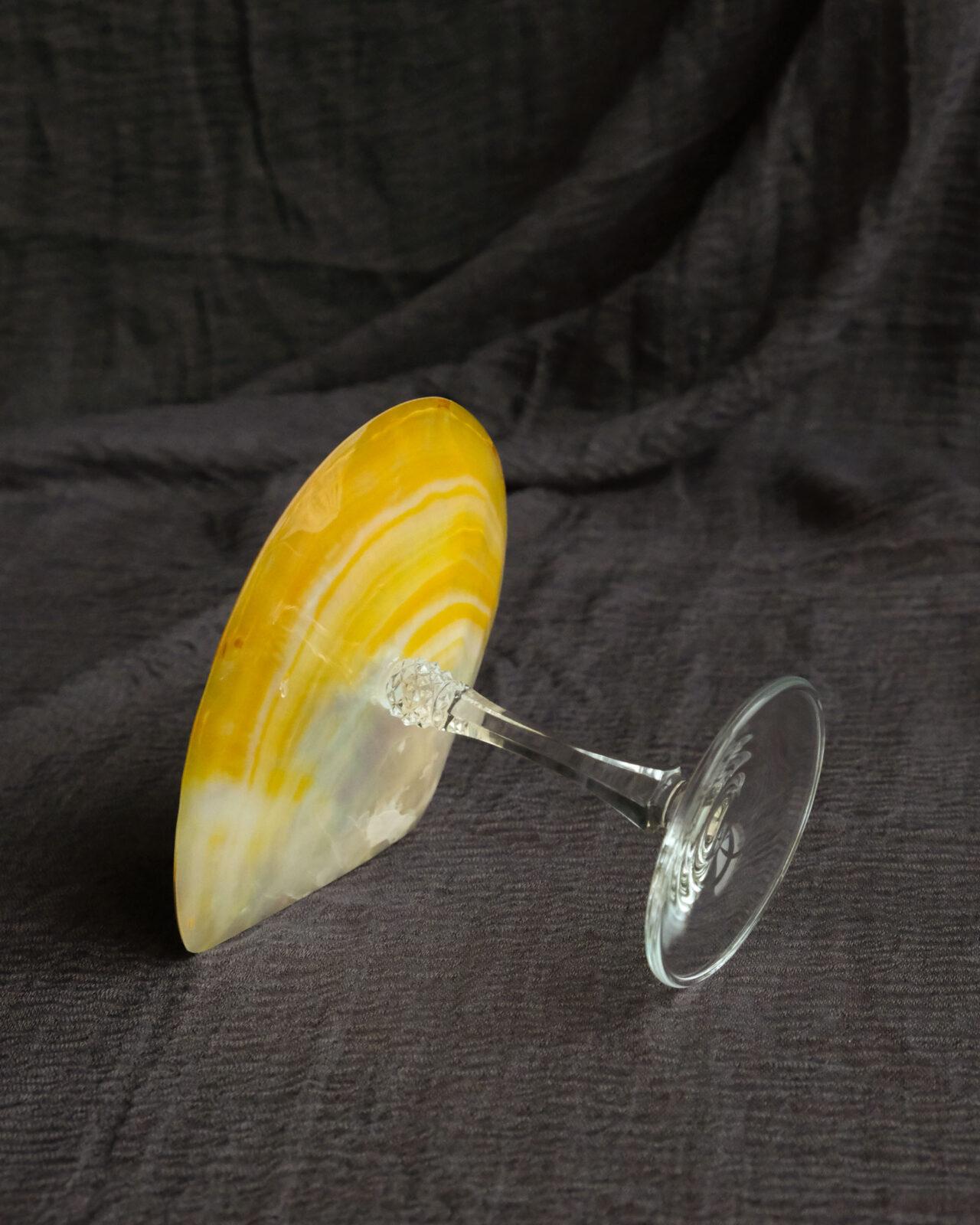 Креманка Солнце на высокой хрустальной ножке Креманка Солнце на высокой хрустальной ножке — изображение 4